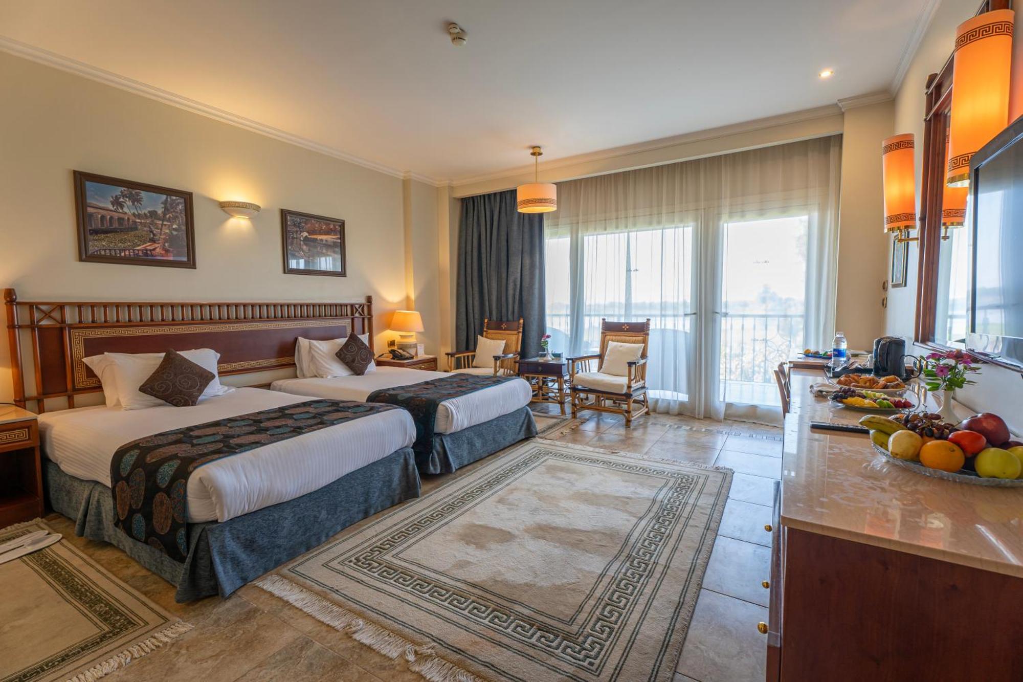 Jolie Ville Hotel & Spa Kings Island Луксор Екстер'єр фото A room at the hotel
