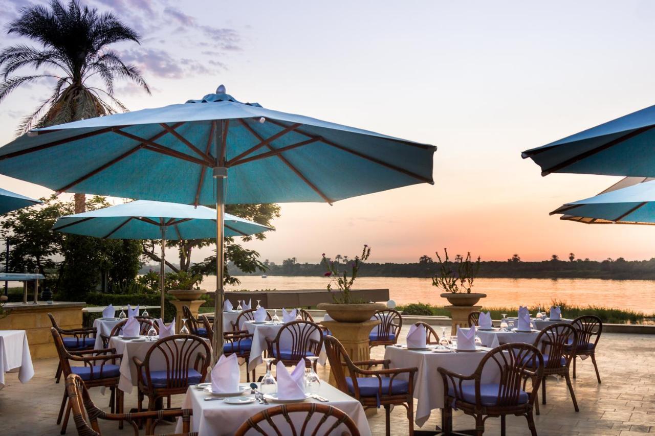 Jolie Ville Hotel & Spa Kings Island Луксор Екстер'єр фото The Riverview Terrace